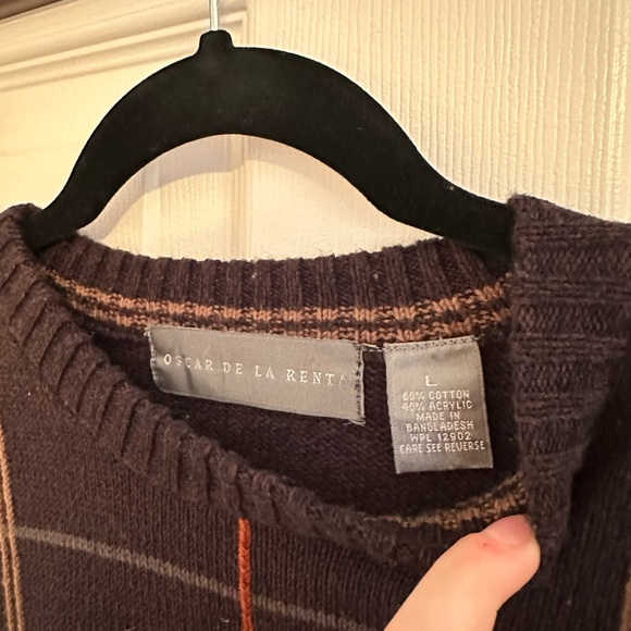 Oscar de la Renta Knit Sweater - Picture 2 of 5